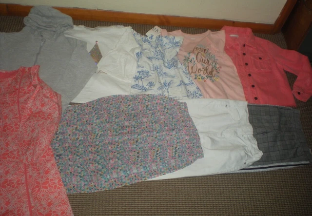 Bundle Girls Clothes age 10-11yrs Jacket Dress Jeans Hoodie Tops Skirt Next zara