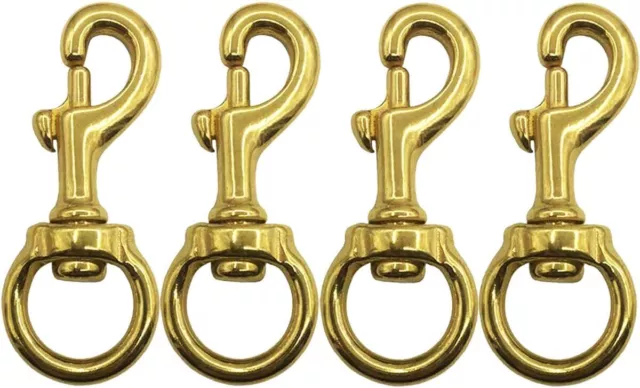 Brass Snap Hook Vintage FOR SALE! - PicClick