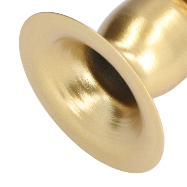 (Type )Gold Candle Holder Easy Cleaning Iron Candle Holder Wide Application