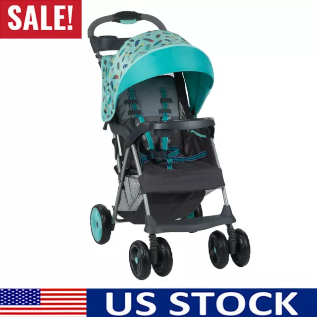 Foldable Baby Stroller Pushchair Seat Travel Lightweight One Hand Portable US