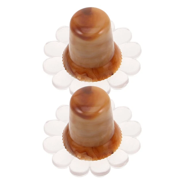 POPETPOP Schirmspitzenabdeckung 2 Stück - 9mm Metall Spitzenschutz Für Regenschirme