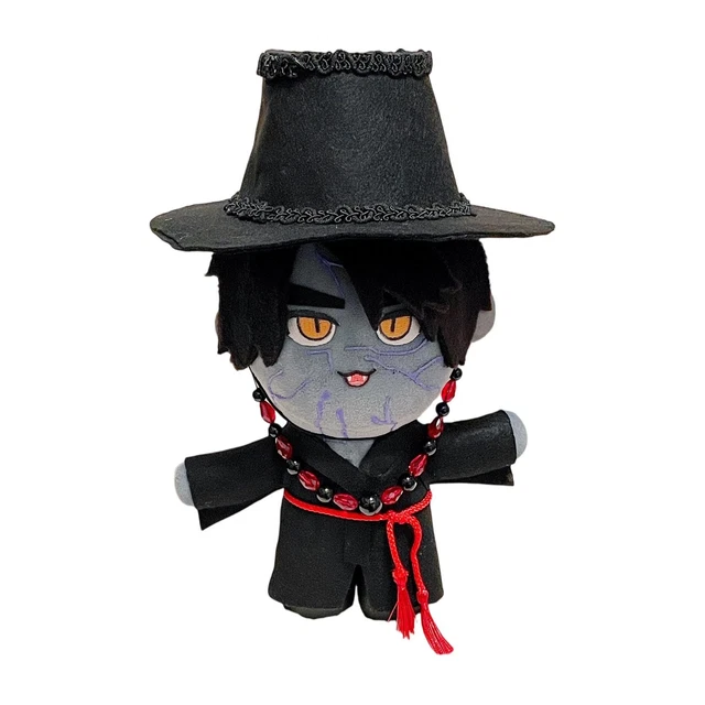 20CM K POP DEMON Hunters Male Ghost Jinu Plush Toy Soft Stuffed Doll 20cm-k-pop-demon-hunters-male-ghost-jinu-plush-toy-soft-stuffed-doll