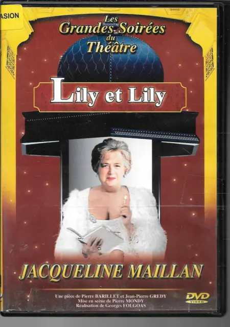 Dvd Zone 2--Theatre--Lily Et Lily--Maillan