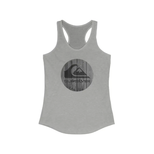 Quiksilver Outlaw Surf Round Wood Logo Tank Womens