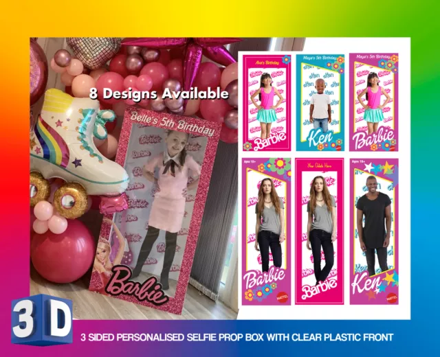 LIFE SIZE ADULTS Childs Barbie Ken Style Selfie Doll Box Photo