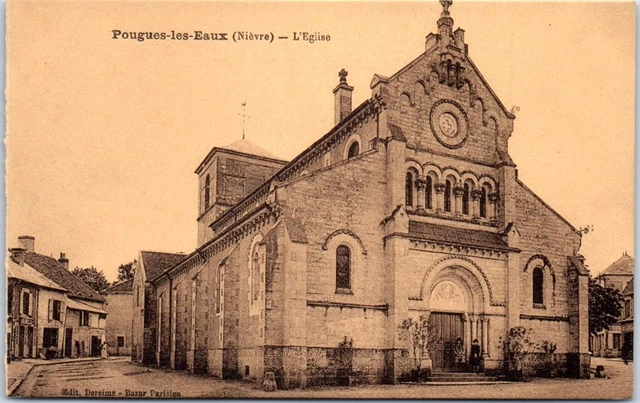 58 POUGUES LES EAUX  -carte postale ancienne [JR03946]