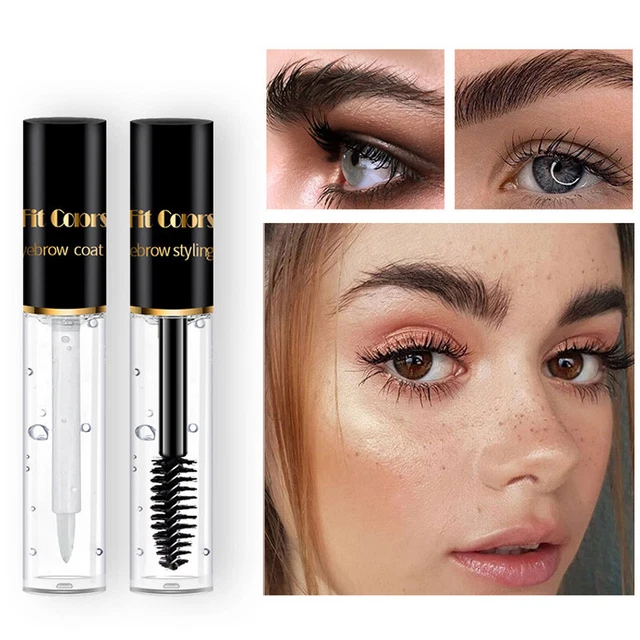 Gel para cejas transparente máscara para pestañas formas estilo transparente resistente al agua