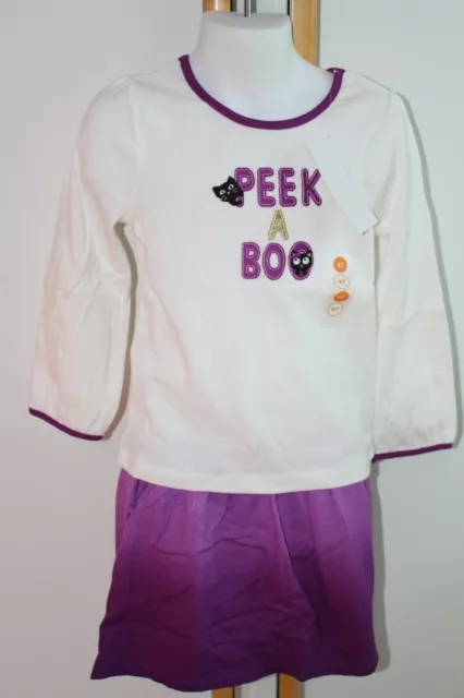 Gymboree Purrfectly Fabulous Girls Size 4 4T NWT NEW Skirt Top Cat Halloween