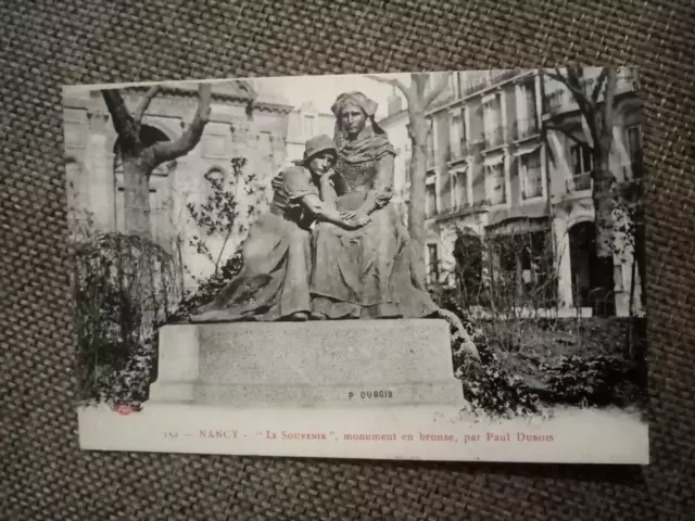 Cpa  Nancy Le Souvenir Monument En Bronze