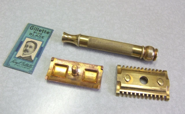 Vintage 1930'S Gillette Goodwill DE Safety Razor 6