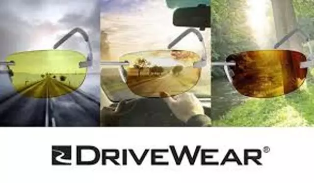2 Kunststoff- Brillengläser 1,5 DRIVEWEAR Selbsttönend/Polarisiert Hart-SET !!