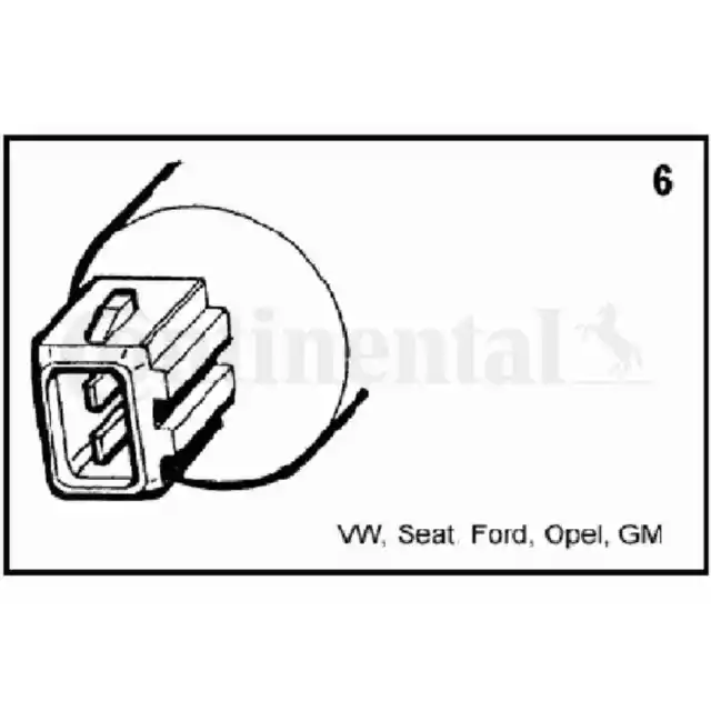 Waschwasserpumpe Scheibenreinigung CONTINENTAL/VDO 246-082-008-021Z für VW Opel 2