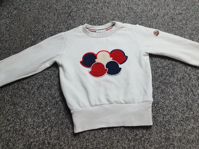 Maglione Moncler ragazzo età 6 anni più adatto età 5-6 anni ❤️
