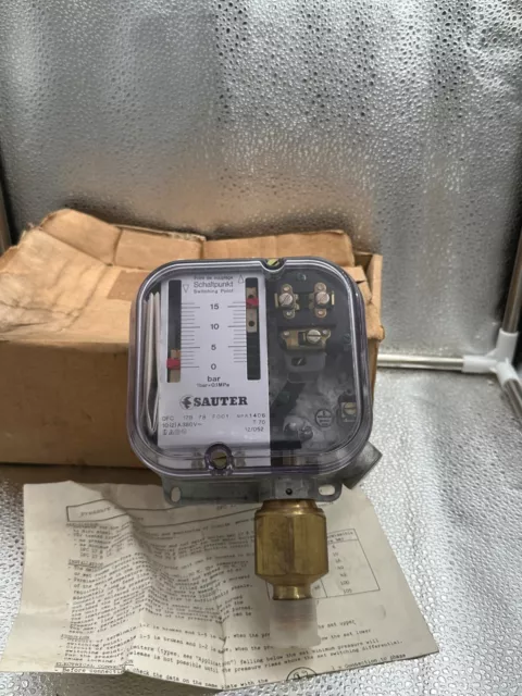 Sauter DFC 17B 78 F001 Pressure Switch