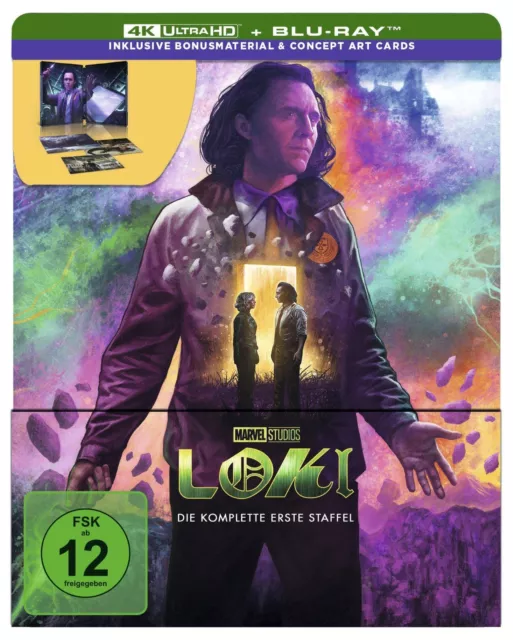 Loki - Staffel 1 UHD BD (Lim. Steelbook) | Eric Martin (u. a.) | Blu-ray Disc