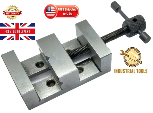 NEW Steel Grinding Vice 2"Inches Vise 50mm For Mini Lathe Vertical Milling Slide