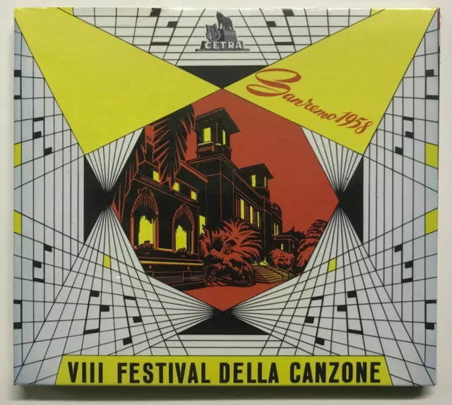 Sanremo 1958 - Viii Festival Della Canzone, Cd Digipack Sigillato, Claudio Villa