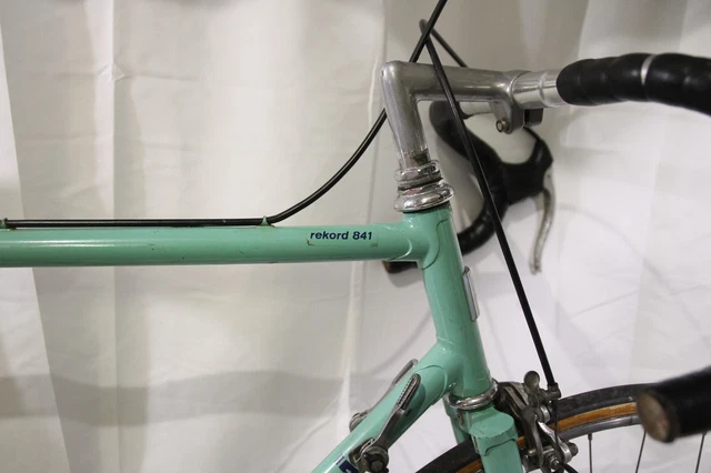Bianchi mod. Rekord 841 Sachs Huret celeste eroica bici corsa vintage 5