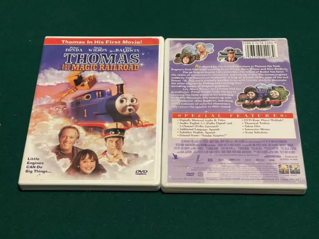 THOMAS AND THE Magic Railroad - DVD Lot Of 2 - Columbia Tristar Thomas ...