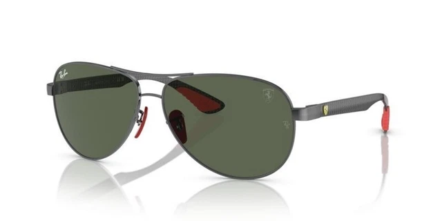 Gafas de sol Ray-Ban Ferrari RB8331M F00171 GUNMETAL/DARK GREEN