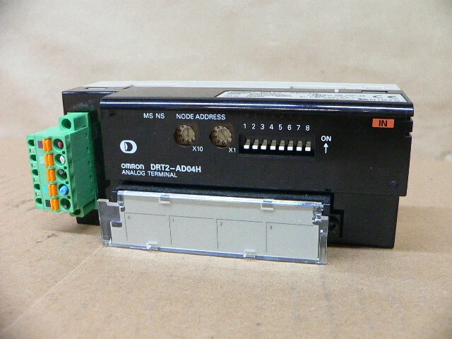 Omron Drt2Ad04H Drt2-Ad04H Analog Terminal High Resolution 4 Input 2 Output
