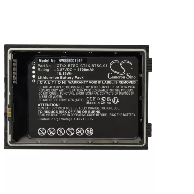 Akku Batterie 4700mAh für Honeywell CT45, CT47, CT4X-BTSC, CT4X-BTSC-01