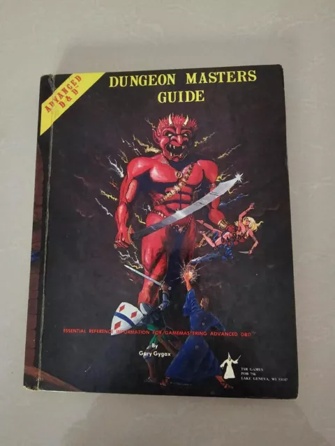 Dungeon Masters Guide Dungeons and Dragons. revised edition from 1979.