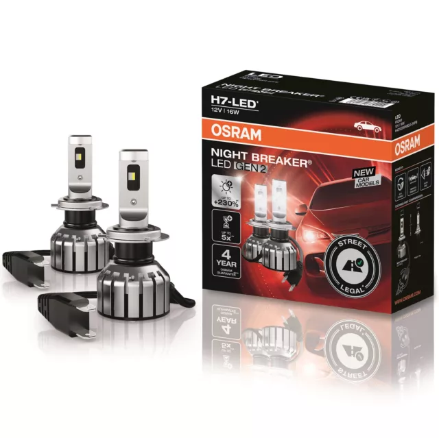 OSRAM Night Breaker H7 LED GEN 2 Nachrüstlampen für BMW E90 E91 E92 E93 2005-