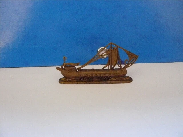 Maquette De Bateau Mokarex - Série "La Maison Du Café" Bateau École - Plastique à Peindre - Neuf