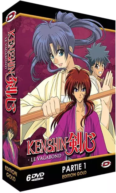 Dvd Kenshin le Vagabond Edition Gold Vostfr/vf Partie 1