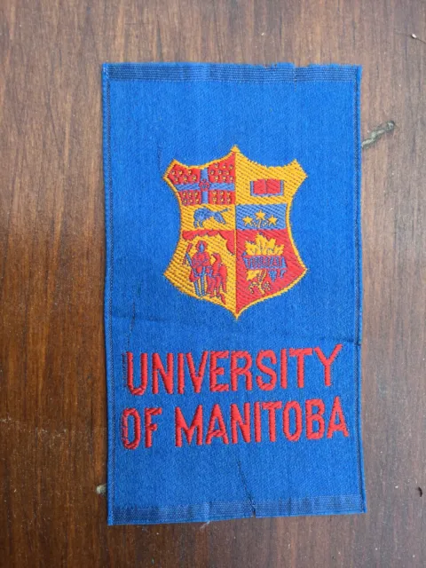 1910-15 University Of Manitoba Woven  Silk-Canadian Miscellany Imperial Tobacco