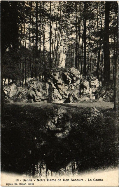 CPA Senlis- Notre Dame de Bon Secours, La Grotte FRANCE (1020342)