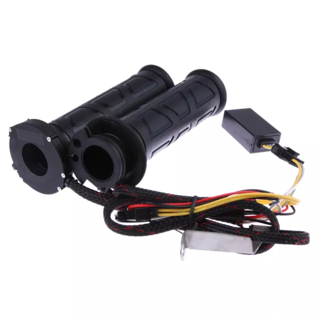 Heated Hand Grips Sleeve Waterproof Handlebar Cover Replacement Motorcycle Parts