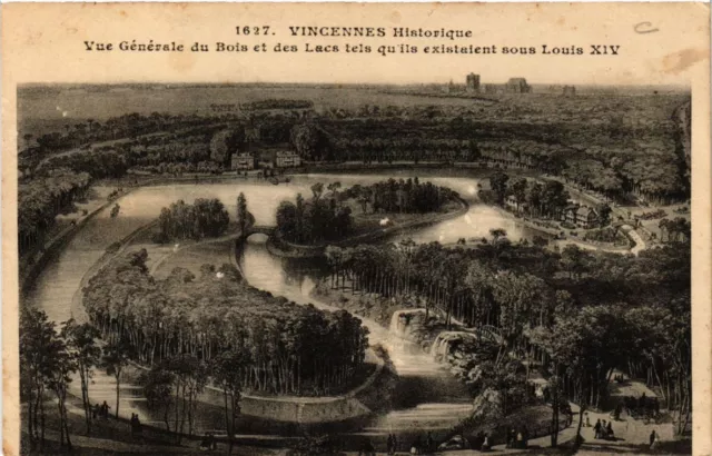 CPA VINCENNES Hist - Vue Générale du Bois et des Lacs tels qu'ils (519504)