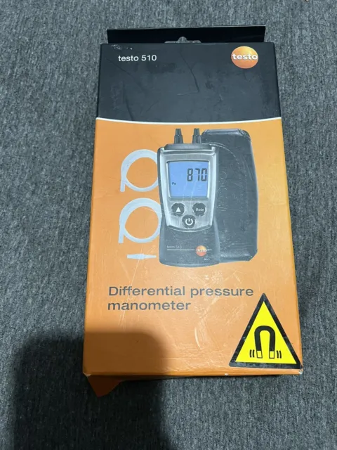 Testo 510 Differential Pressure Manometer