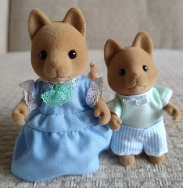Sylvanian Families SEADOG FAMILY - mother and son figures