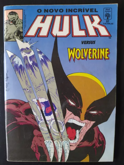 Incredible Hulk 340 -foreign key edition Brasil, Hulk 97 - Todd McFarlane cover