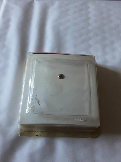 Plaque Obturateur Legrand Pour Boîte De Dérivation 120x120 - Réf. 31407 - Neuve (peut Avoir Petits Défauts)