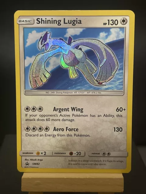 Pokemon Card Shining Lugia SM82 Black Star Promo Near Mint