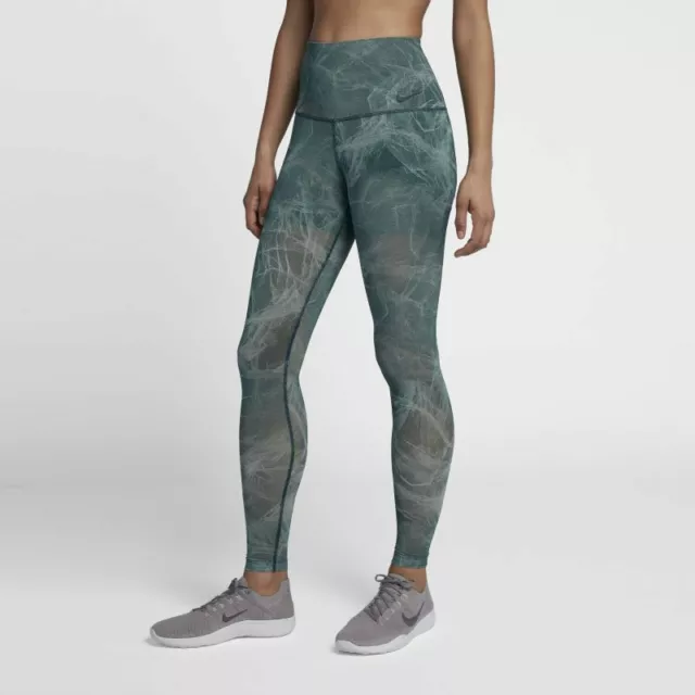 Nike Power Pocket Hyper Tight Mesh Dri Fit Training Tights Ah3909-006 Women Xs