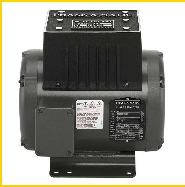 R-3  2 Hp - 220 Vac - Phase-A-Matic Rotary Phase Converter