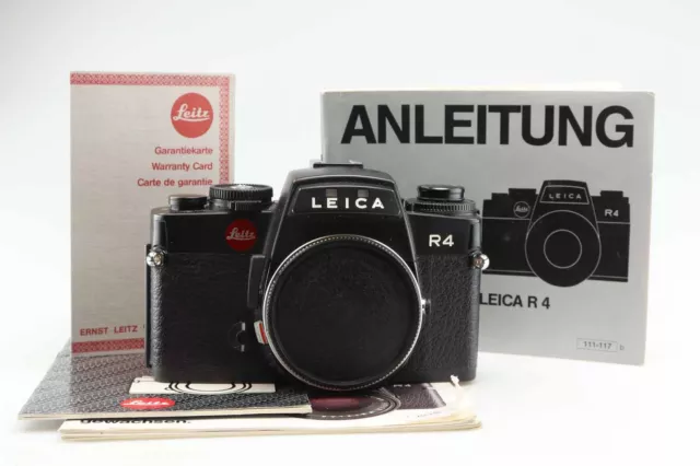 Leica R4black schwarz Kamera Camera Body Leitz 94969