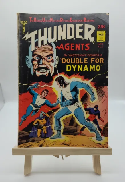 Thunder Agents #5: Tower Comics, Scarce In The UK (1966)