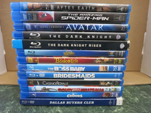 Spring Cleaning Baker's Dozen Lot of 13 Blu-rays All Genres #1 FREE SHIPPING