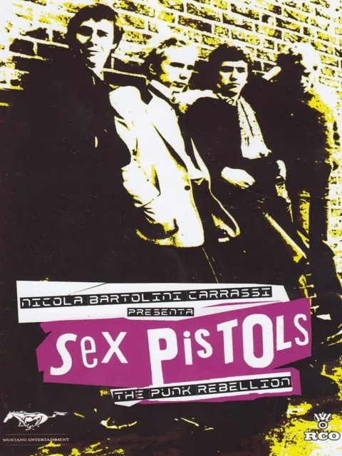 Dvd SEX PISTOLS - THE PUNK REBELLION nuovo sigillato