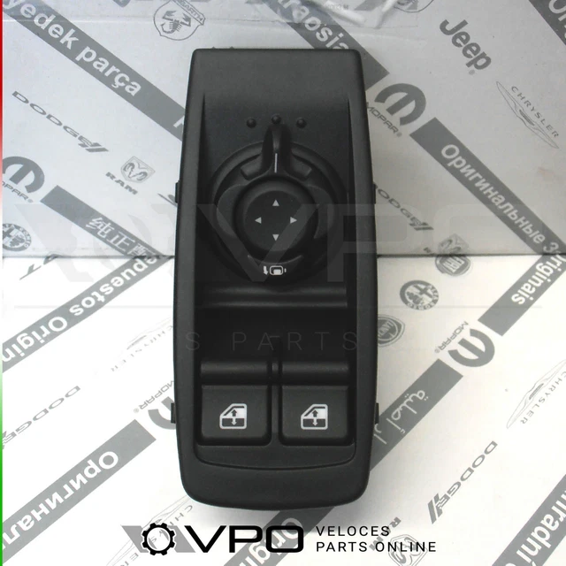 Interruttore Finestrino Anteriore Sinistro Per Peugeot 208, 308 T9, Citroen C4 Picasso - Ricambio 96788264ZD