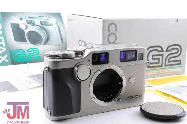 Contax G2 Rangefinder 35mm Film Camera w Box From JAPAN DHL [ Near MINT+ ]