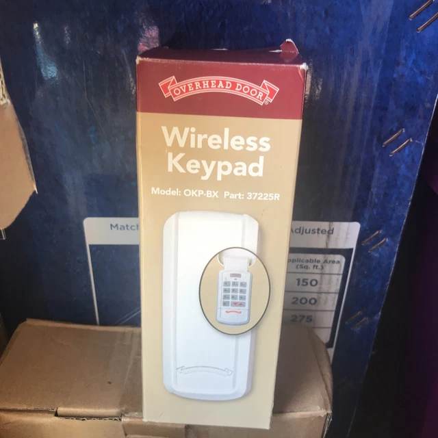 OVERHEAD DOOR Wireless Garage Opener Wireless Keypad OKPBX Part