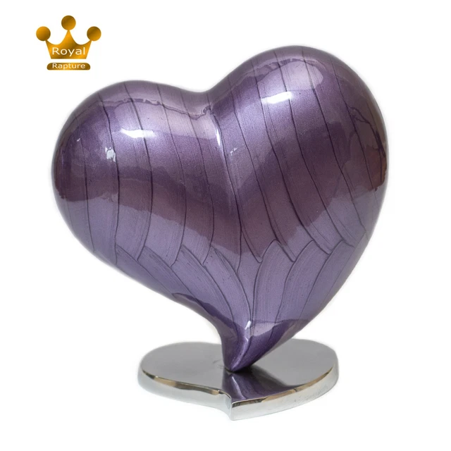 Urne Royal Rapture fatte a mano funerale Watford ceneri cremazione adulti urna viola