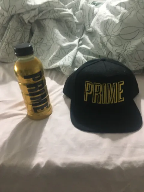 Limited Edition Gold Prime Single Bottle London EXCLUSIVE with PRIME HAT✨